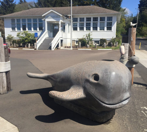 Depoe Bay City Hall Whale