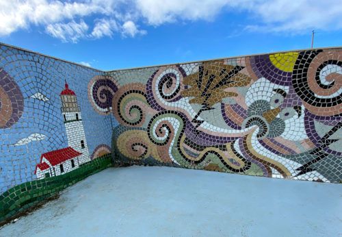Port Orford Tile Mosaic Cheryl Morse