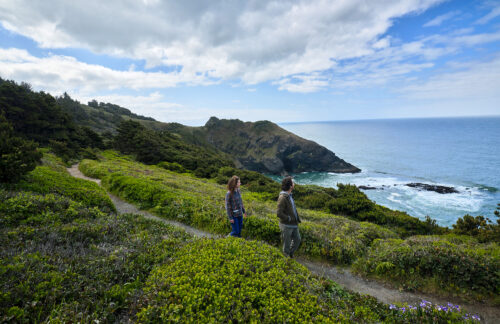 Port Orford overlook hike by Justin Myers