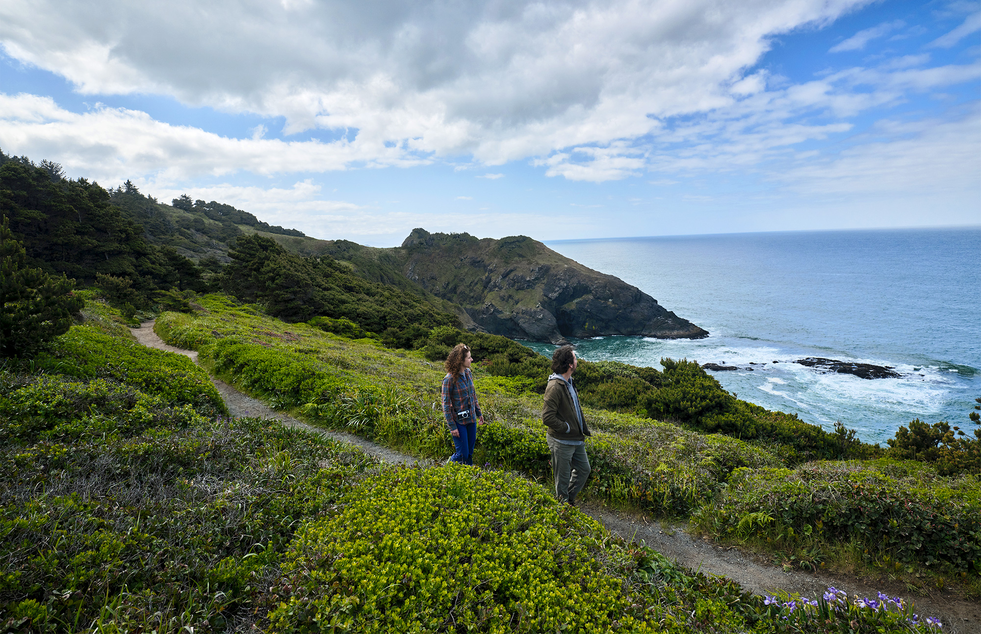 Port Orford overlook hike by Justin Myers