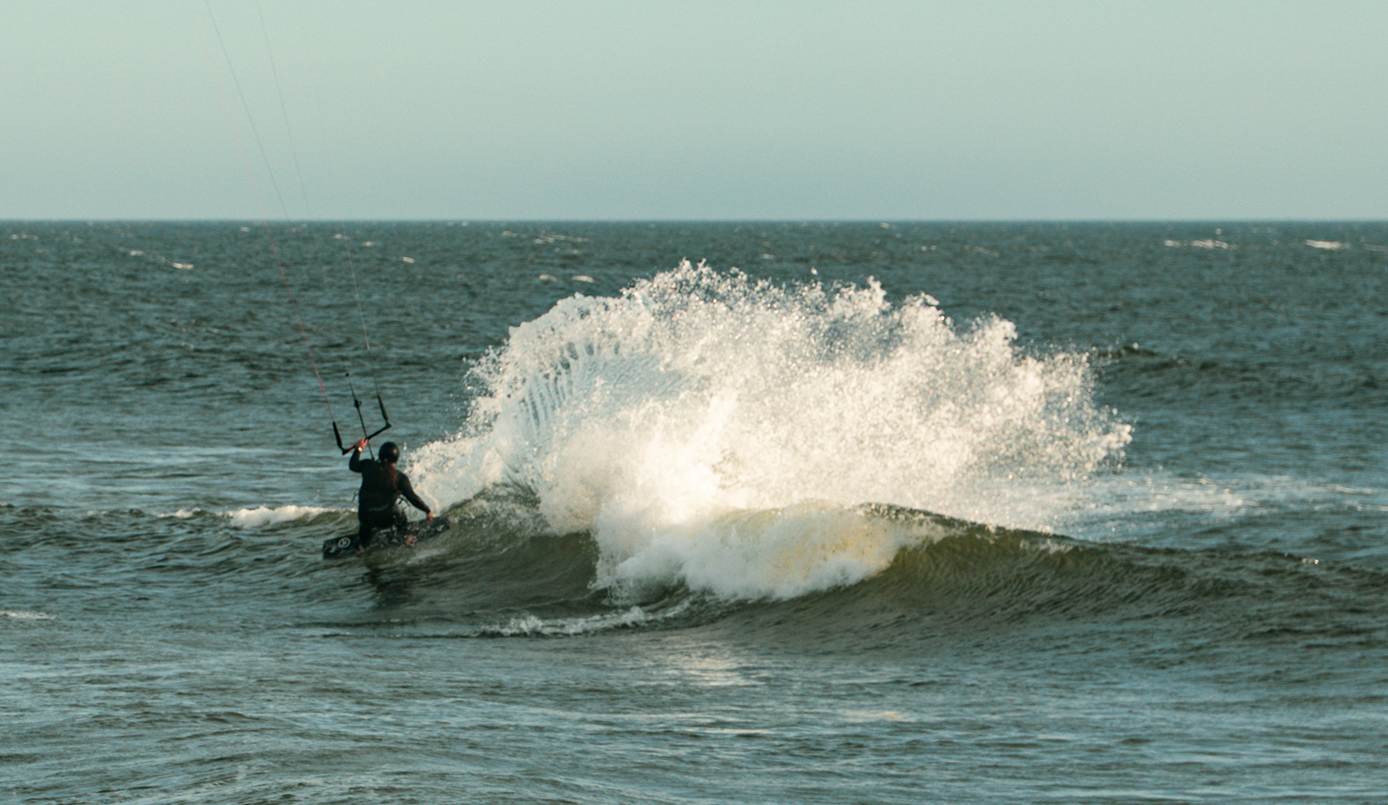 ocean wave kiteboarder Florence17