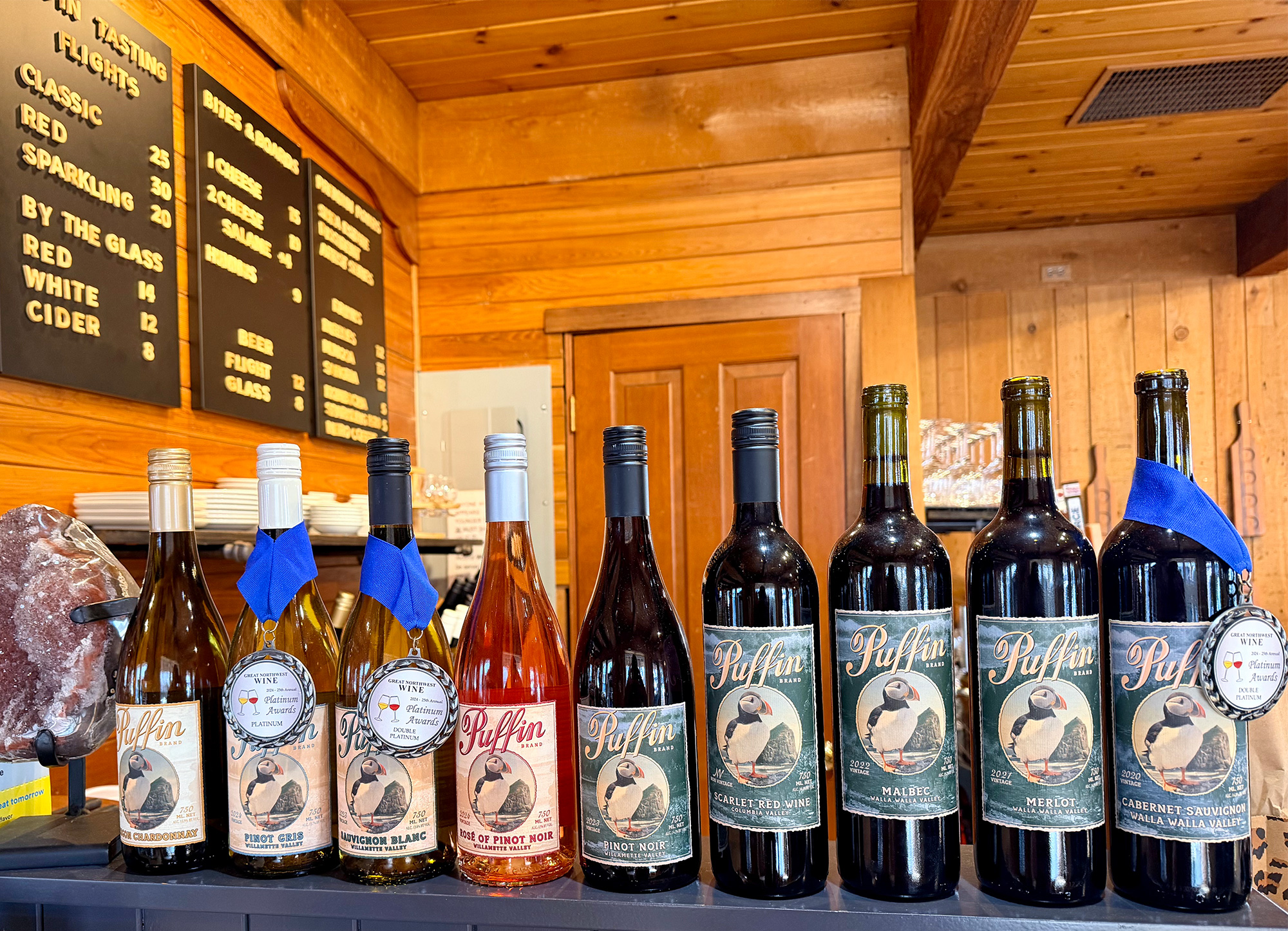 Puffin Wines at The Wine Shack in Cannon Beach