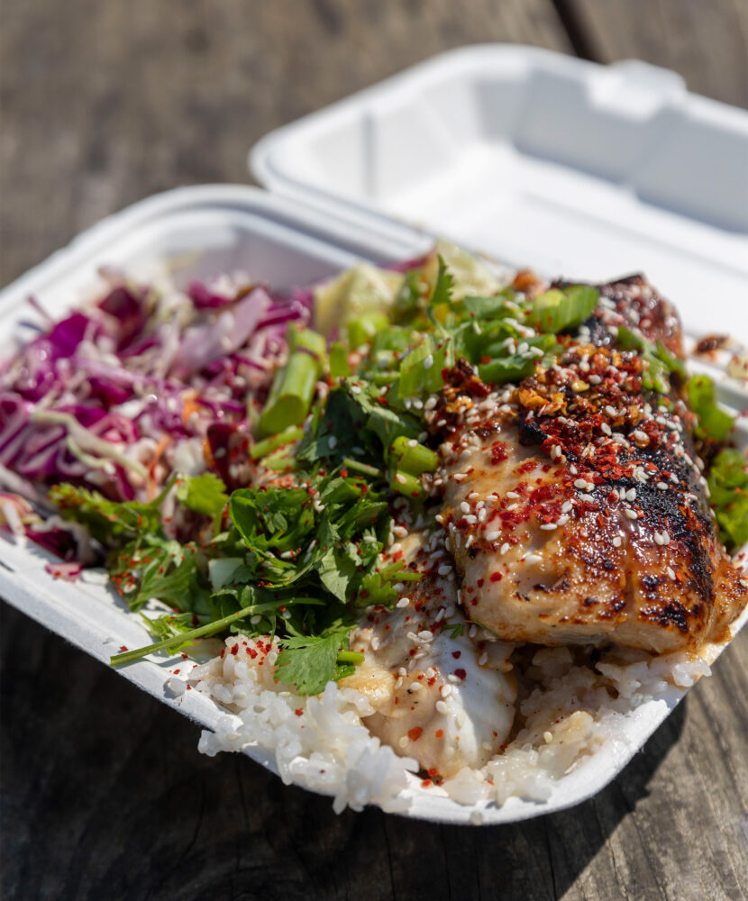 rockfish katsu bowl Port Orford Sustainable Seafood by Rachelle Hacmac